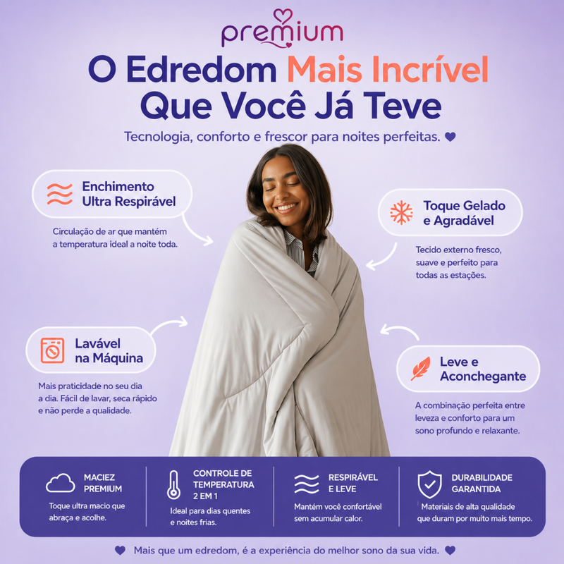 Tecido fresco e respirável